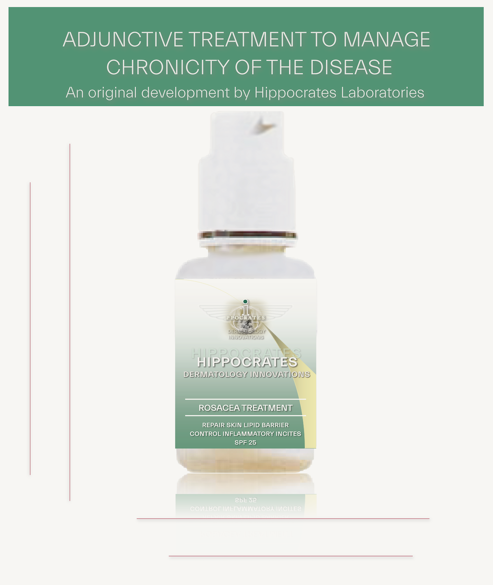 rosacea treatment to manage chronicity of the disease